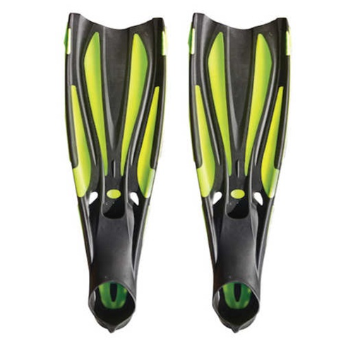 Full-Foot Fins - Velocity - Yellow - XSmall (36-37)